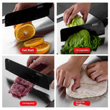 Load image into Gallery viewer, Kitchen Thickened Cutting Board Stainless Steel Cut Vegetables Meat Chopping Board Cooking Tools Anti-Mold Cutting Boards Mats