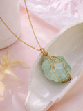 Load image into Gallery viewer, Raw Chakra Stone Pendant Necklace
