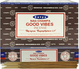 Load image into Gallery viewer, Good Vibes Incense Sticks &amp; Holder Bundle – Satya Incense with Trumiri Holder