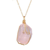 Load image into Gallery viewer, Raw Chakra Stone Pendant Necklace