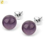 Load image into Gallery viewer, Sacred Stone Stud Earrings