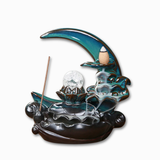 Load image into Gallery viewer, Moon Waterfall Incense Burner