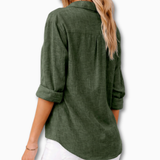 Load image into Gallery viewer, Lapelled Linen Cotton Shirt