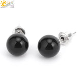 Load image into Gallery viewer, Sacred Stone Stud Earrings