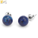 Load image into Gallery viewer, Sacred Stone Stud Earrings