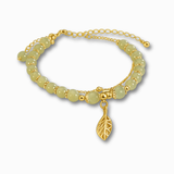Load image into Gallery viewer, Gold Jade Bracelet
