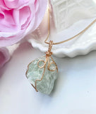 Load image into Gallery viewer, Raw Chakra Stone Pendant Necklace