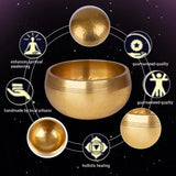 Load image into Gallery viewer, Tibetan Singing Bowl Set – Meditation &amp; Sound Healing Bowl with Cushion and Mallet